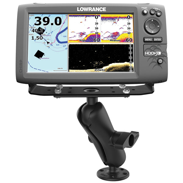 Ram Mount Universal D Size Ball Mount for 9"-12" Fishfinders and Chartplotters [RAM-D-115] - Premium Marine Electronics Mounts from RAM Mounting Systems - Just $159.99! Shop now at Brushy Creek Marine