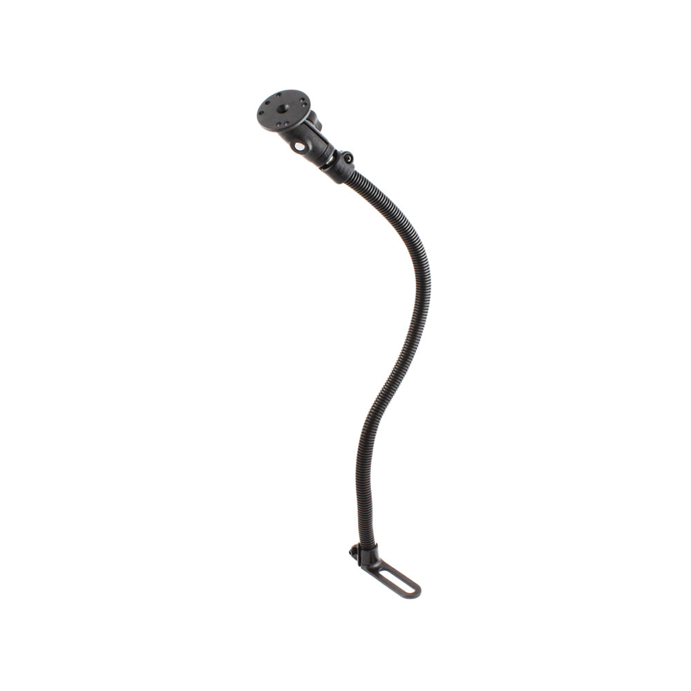 RAM Mount 24" No-Drill Vehicle Mount w/B Size 1" Ball on Round Plate w/AMPs Hole [RAM-B-316-1-24-202U] - Premium Tablet Mounts from RAM Mounting Systems - Just $55.49! Shop now at Brushy Creek Marine