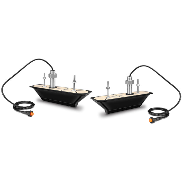 Garmin GT34UHD-THP Ultra HD Thru-Hull Transducer - Pair [010-12776-11] - Premium Transducers from Garmin - Just $1449.99! Shop now at Brushy Creek Marine