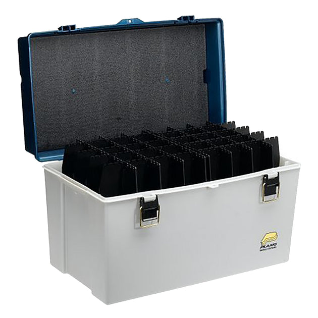 Plano Big Game Tackle Box - Silver/Blue Metallic [791502] - Premium Tackle Storage from Plano - Just $129.99! Shop now at Brushy Creek Marine
