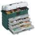 Plano 4-Drawer Tackle Box - Green Metallic/Silver [758005] - Premium Tackle Storage from Plano - Just $89.99! Shop now at Brushy Creek Marine