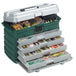 Plano 4-Drawer Tackle Box - Green Metallic/Silver [758005] - Premium Tackle Storage from Plano - Just $89.99! Shop now at Brushy Creek Marine
