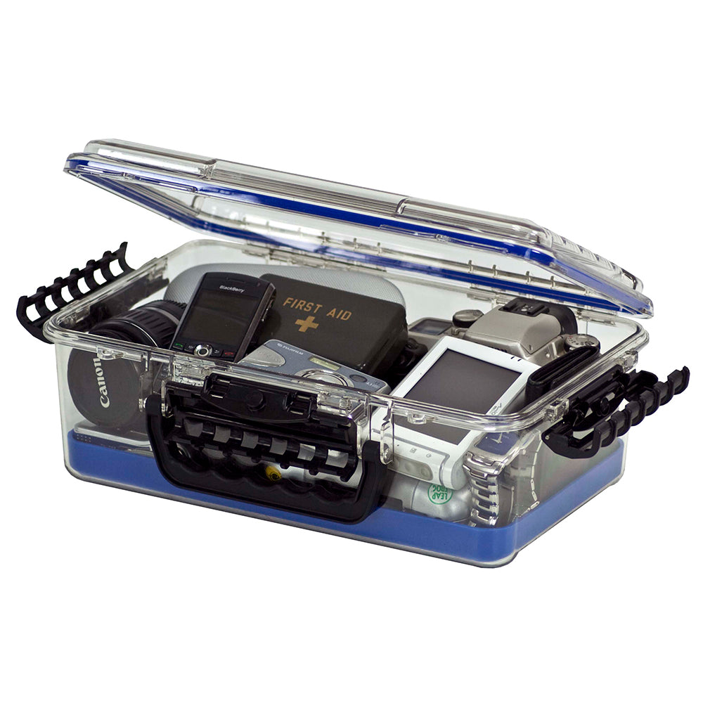 Plano Guide Series Waterproof Case 3700 - Blue/Clear [147000] - Premium Waterproof Bags & Cases from Plano - Just $69.99! Shop now at Brushy Creek Marine