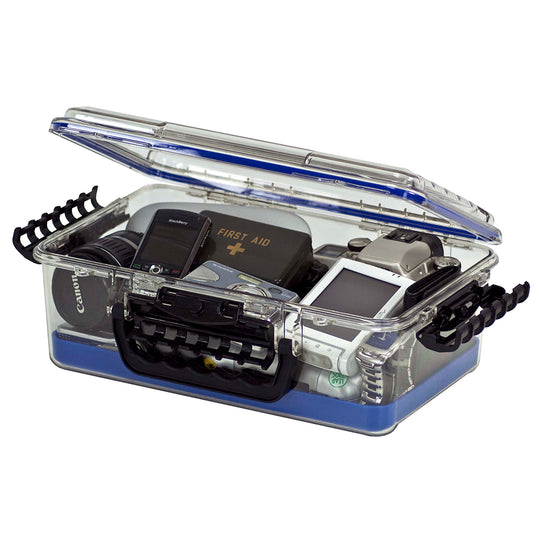 Plano Guide Series Waterproof Case 3700 - Blue/Clear [147000] - Premium Waterproof Bags & Cases from Plano - Just $69.99! Shop now at Brushy Creek Marine