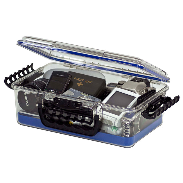 Plano Guide Series Waterproof Case 3700 - Blue/Clear [147000] - Premium Waterproof Bags & Cases from Plano - Just $69.99! Shop now at Brushy Creek Marine