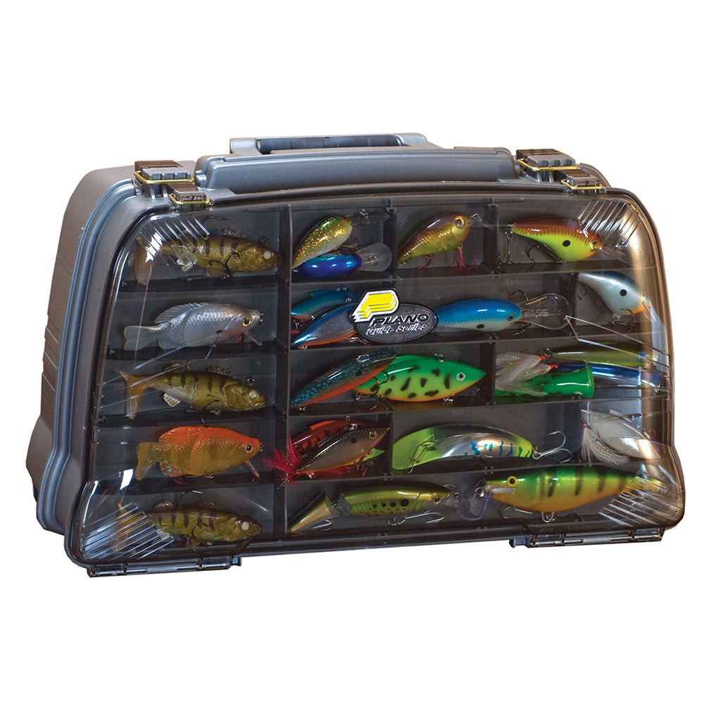 Plano Guide Series Satchel - Graphite/Smoke [144402] - Premium Tackle Storage from Plano - Just $59.99! Shop now at Brushy Creek Marine
