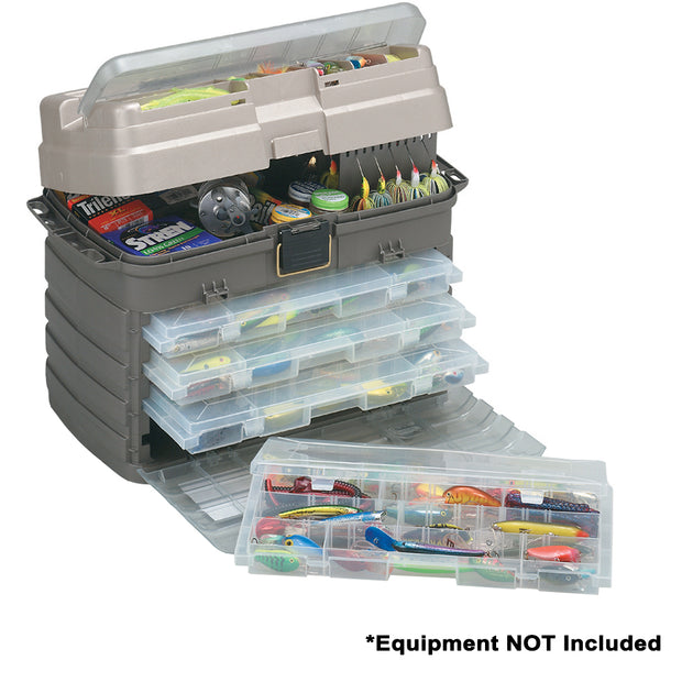 Plano Guide Series Original Stowaway Rack System 3700 - Graphite/Sandstone [759201] - Premium Tackle Storage from Plano - Just $129.99! Shop now at Brushy Creek Marine