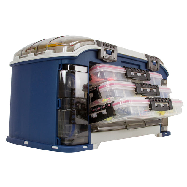 Plano Elite Series Angled Tackle System 3700 - Blue [797010] - Premium Tackle Storage from Plano - Just $159.99! Shop now at Brushy Creek Marine