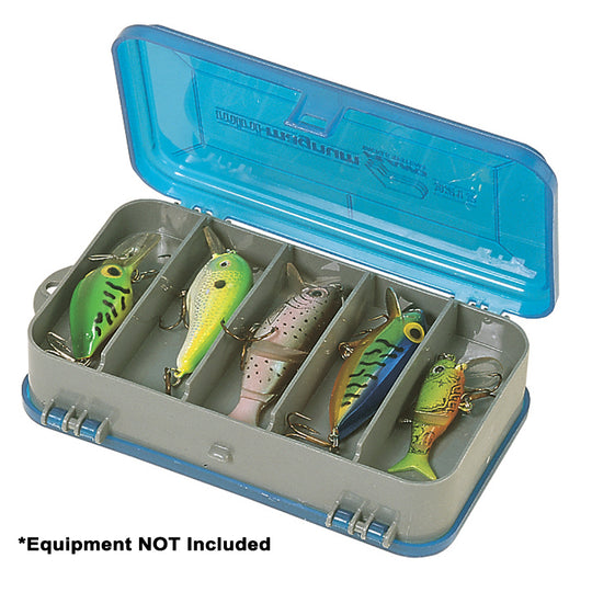 Plano Double-Sided Tackle Organizer Small - Silver/Blue [321309] - Premium Tackle Storage from Plano - Just $8.99! Shop now at Brushy Creek Marine