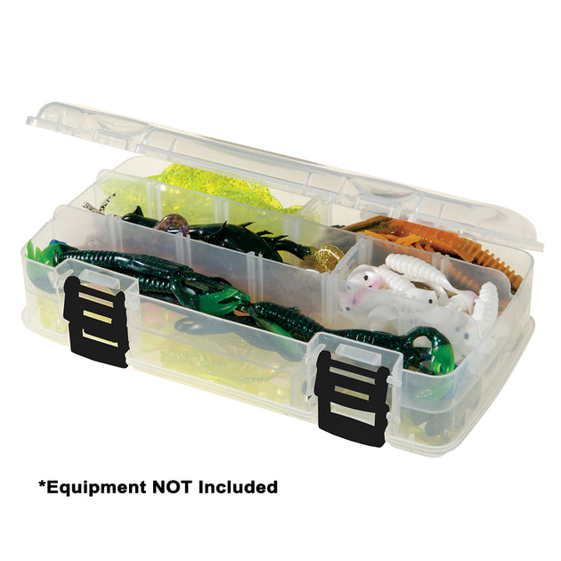Plano Adjustable Double-Sided Stowaway Large 3500 - Clear [350022] - Premium Tackle Storage from Plano - Just $11.99! Shop now at Brushy Creek Marine
