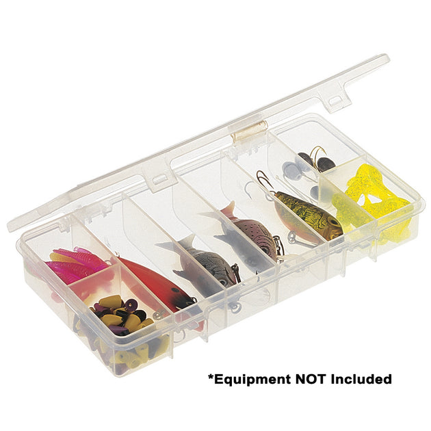 Plano Eight-Compartment Stowaway 3400 - Clear [345028] - Premium Tackle Storage from Plano - Just $6.99! Shop now at Brushy Creek Marine