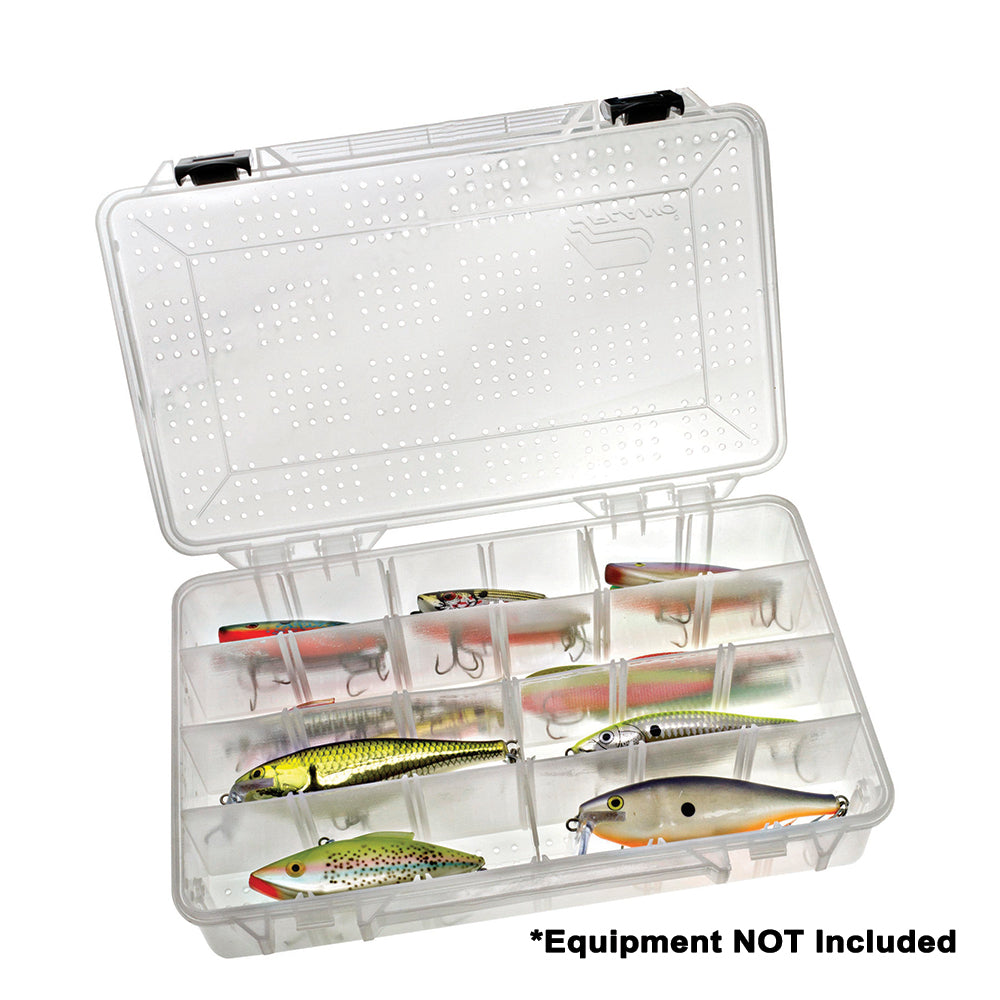 Plano Deep Hydro-Flo Stowaway 3700 - Clear [437300] - Premium Tackle Storage from Plano - Just $17.99! Shop now at Brushy Creek Marine