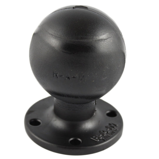 RAM Mount D Size 2.25" Ball on Round Plate w/AMPS Hole Pattern [RAM-D-254U] - Premium D Size from RAM Mounting Systems - Just $27.99! Shop now at Brushy Creek Marine