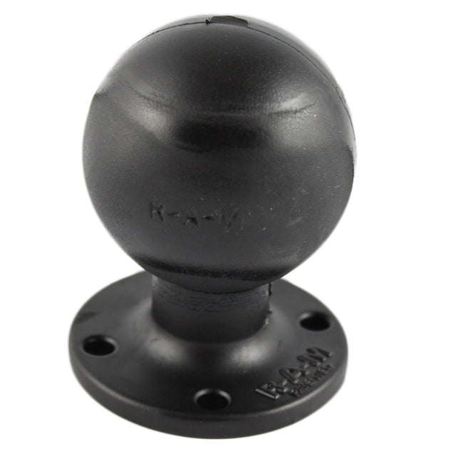 RAM Mount D Size 2.25" Ball on Round Plate w/AMPS Hole Pattern [RAM-D-254U] - Premium D Size from RAM Mounting Systems - Just $27.99! Shop now at Brushy Creek Marine