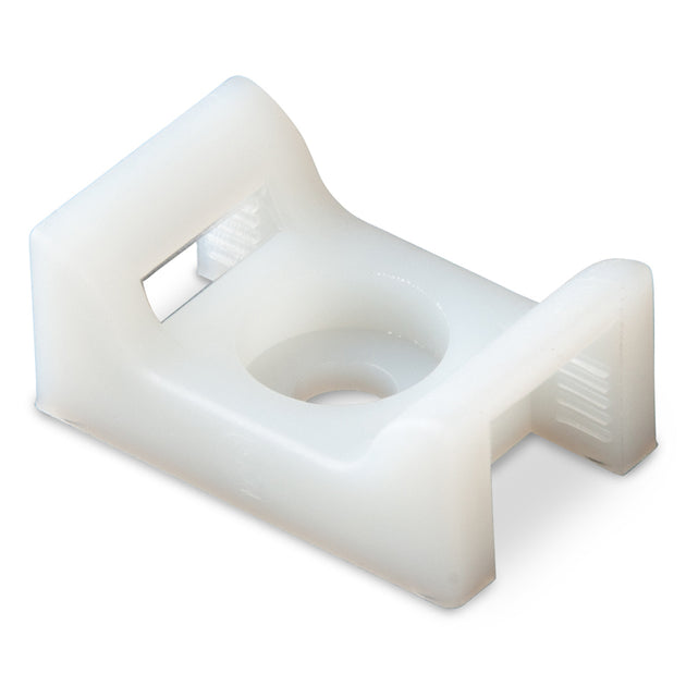 Ancor Cable Tie Mount - Natural - #8 Screw - 100 Pieces Per Bag [199232] - Premium Wire Management from Ancor - Just $19.99! Shop now at Brushy Creek Marine
