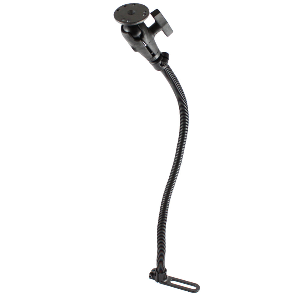 RAM Mount POD I Universal No-Drill Vehicle Mount w/24" Rigid Aluminum Rod  1.5" Diameter Ball Round Adapter Base [RAM-316-1-24-202U] - Premium Vehicle Mounts from RAM Mounting Systems - Just $75.49! Shop now at Brushy Creek Marine