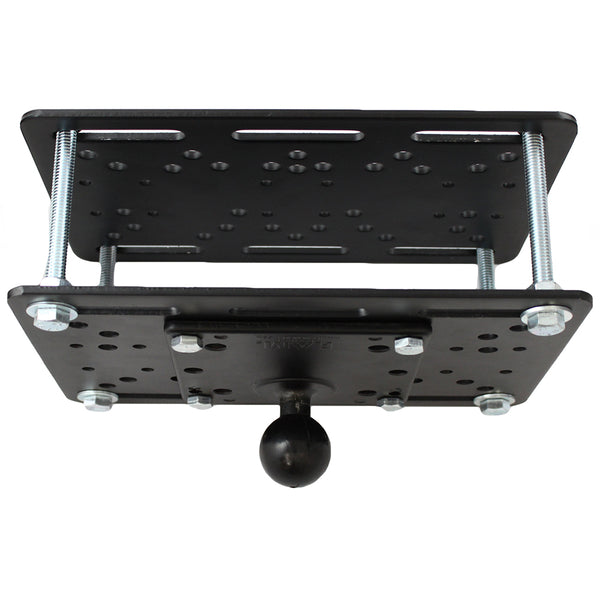 RAM Mount Forklift Overhead Guard Plate w/ C Size 1.5" Ball [RAM-335-246] - Premium Rail/Handle Bar Mounts from RAM Mounting Systems - Just $138.99! Shop now at Brushy Creek Marine