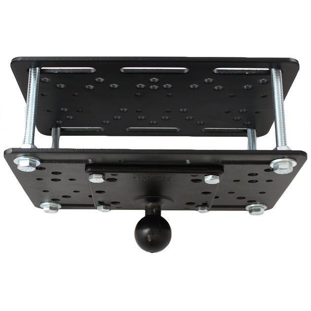 RAM Mount Forklift Overhead Guard Plate w/ C Size 1.5" Ball [RAM-335-246] - Premium Rail/Handle Bar Mounts from RAM Mounting Systems - Just $136.49! Shop now at Brushy Creek Marine