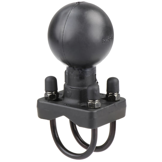 RAM Mount Double U-Bolt Base w/D Size 2.25" Ball f/Rails 1.25" - 1.5" Diameter [RAM-D-235-1U] - Premium D Size from RAM Mounting Systems - Just $41.49! Shop now at Brushy Creek Marine