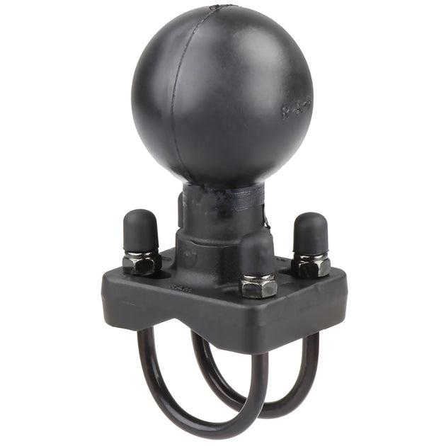RAM Mount Double U-Bolt Base w/D Size 2.25" Ball f/Rails 1.25" - 1.5" Diameter [RAM-D-235-1U] - Premium D Size from RAM Mounting Systems - Just $41.49! Shop now at Brushy Creek Marine