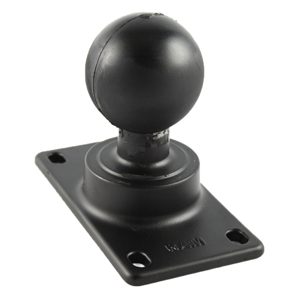 RAM Mount 50mm x 100mm Half VESA Plate Adapter w/D Size 2.25" Ball [RAM-D-243U] - Premium D Size from RAM Mounting Systems - Just $39.99! Shop now at Brushy Creek Marine