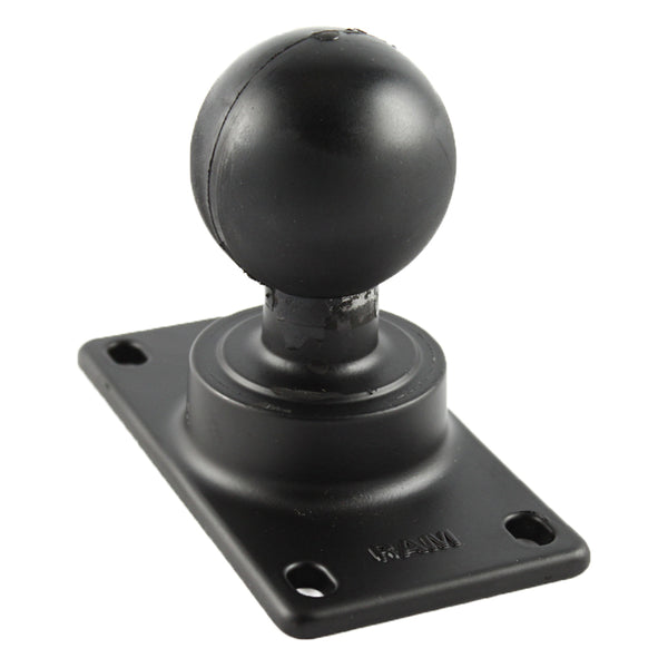 RAM Mount 50mm x 100mm Half VESA Plate Adapter w/D Size 2.25" Ball [RAM-D-243U] - Premium D Size from RAM Mounting Systems - Just $40.99! Shop now at Brushy Creek Marine