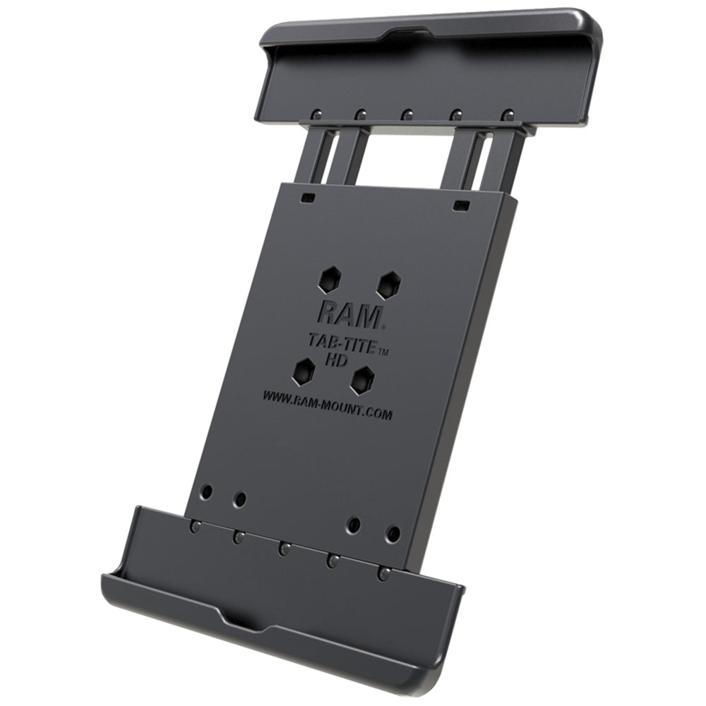 RAM Mount RAM Tab-Tite Cradle f/9.7" Tablets (or 10" Class Tablets) Including the Samsung Galaxy Tab A 9.7 [RAM-HOL-TAB28U] - Premium Tablet Mounts from RAM Mounting Systems - Just $33.49! Shop now at Brushy Creek Marine