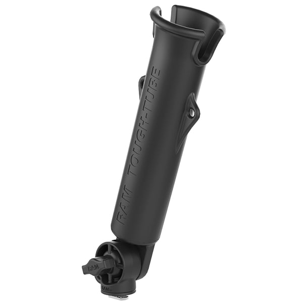 RAM Mount Tough-Tube Rod Holder w/Track Base [RAP-394-418] - Premium Fishing Rod Holders from RAM Mounting Systems - Just $30.99! Shop now at Brushy Creek Marine