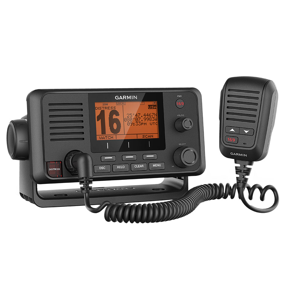 Garmin VHF 215 Marine Radio [010-02097-00] - Premium VHF - Fixed Mount from Garmin - Just $549.99! Shop now at Brushy Creek Marine