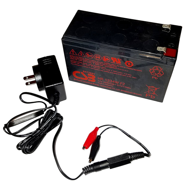 Humminbird 9Ah 12V AGM Battery Kit [770030-1] - Premium Accessories from Humminbird - Just $74.99! Shop now at Brushy Creek Marine