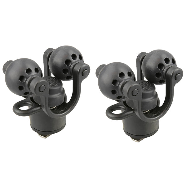RAM Mount 2-Pack RAM Roller-Ball Paddle  Accessory Holder [RAP-412-2] - Premium Kayak Mounts from RAM Mounting Systems - Just $35.99! Shop now at Brushy Creek Marine