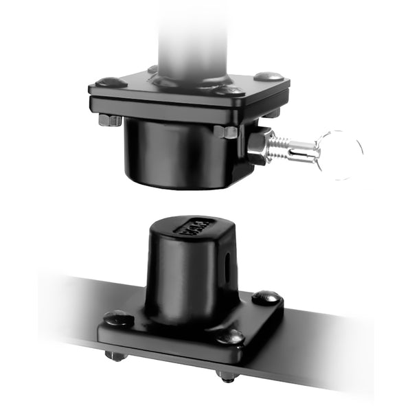 RAM Mount Remove-A-Pole Base [RAM-VB-REM1] - Premium Vehicle Mounts from RAM Mounting Systems - Just $70.99! Shop now at Brushy Creek Marine