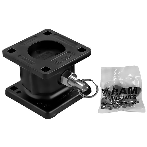 RAM Mount Remove-A-Pole Base [RAM-VB-REM1] - Premium Vehicle Mounts from RAM Mounting Systems - Just $70.99! Shop now at Brushy Creek Marine