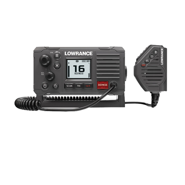 Lowrance Link-6S Class D DSC VHF Radio - Gray - NMEA 0183 [000-14493-001] - Premium VHF - Fixed Mount from Lowrance - Just $293! Shop now at Brushy Creek Marine