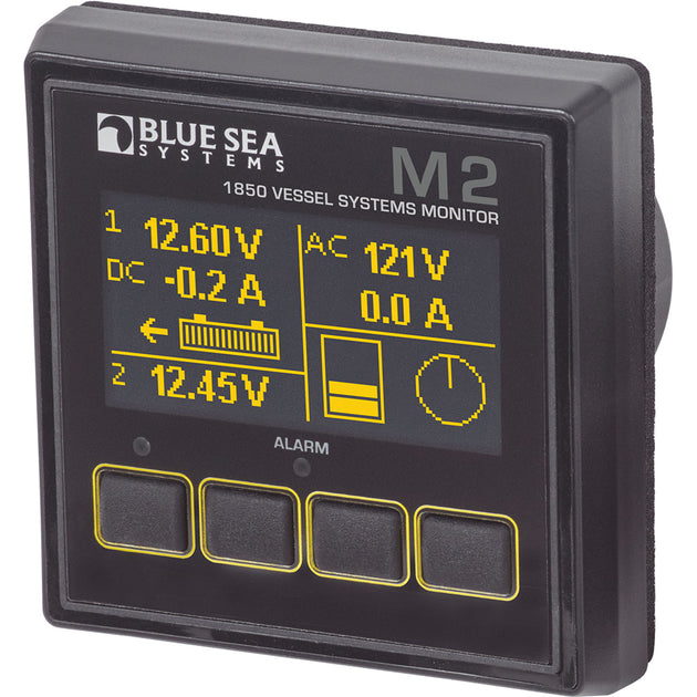 Blue Sea 1850 M2 Vessel Systems Monitor [1850] - Premium Meters & Monitoring from Blue Sea Systems - Just $650.99! Shop now at Brushy Creek Marine