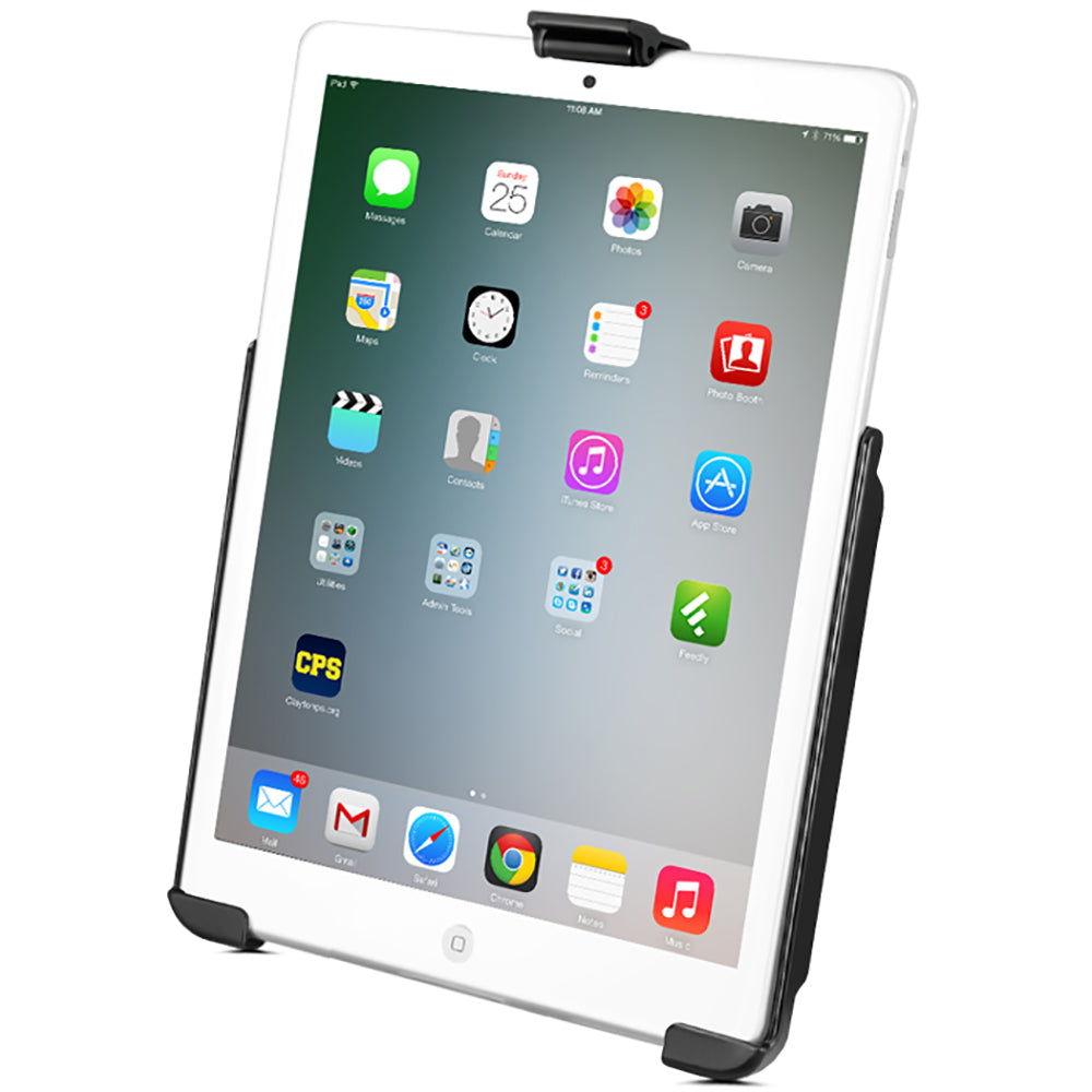 RAM Mount EZ-Rollr Cradle w/Ball f/Apple iPad mini 1-3 [RAM-B-202-AP14U] - Premium iPad/iPhone/iPod Mounts from RAM Mounting Systems - Just $26.99! Shop now at Brushy Creek Marine
