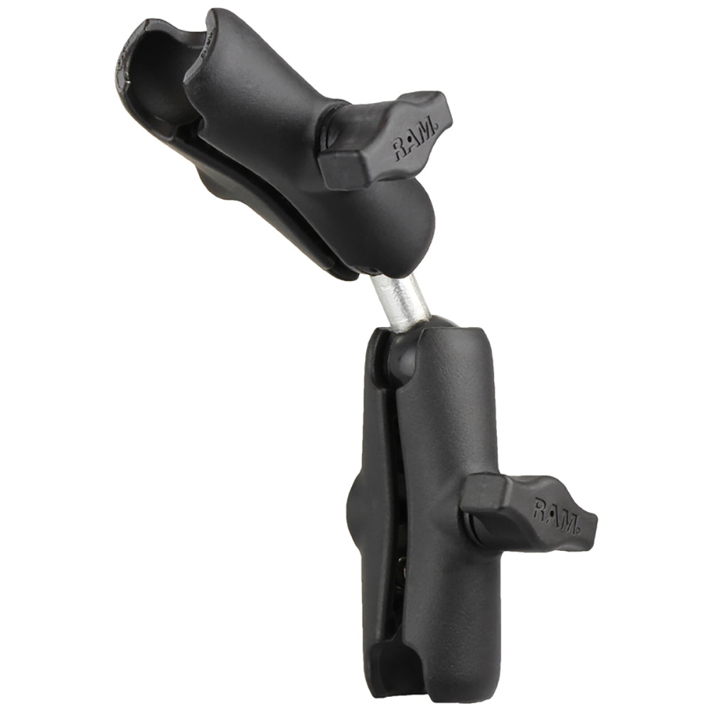 RAM Mount Double Socket Arm w/Dual Extension  Ball Adapter [RAM-B-201-201U] - Premium B Size from RAM Mounting Systems - Just $48.49! Shop now at Brushy Creek Marine
