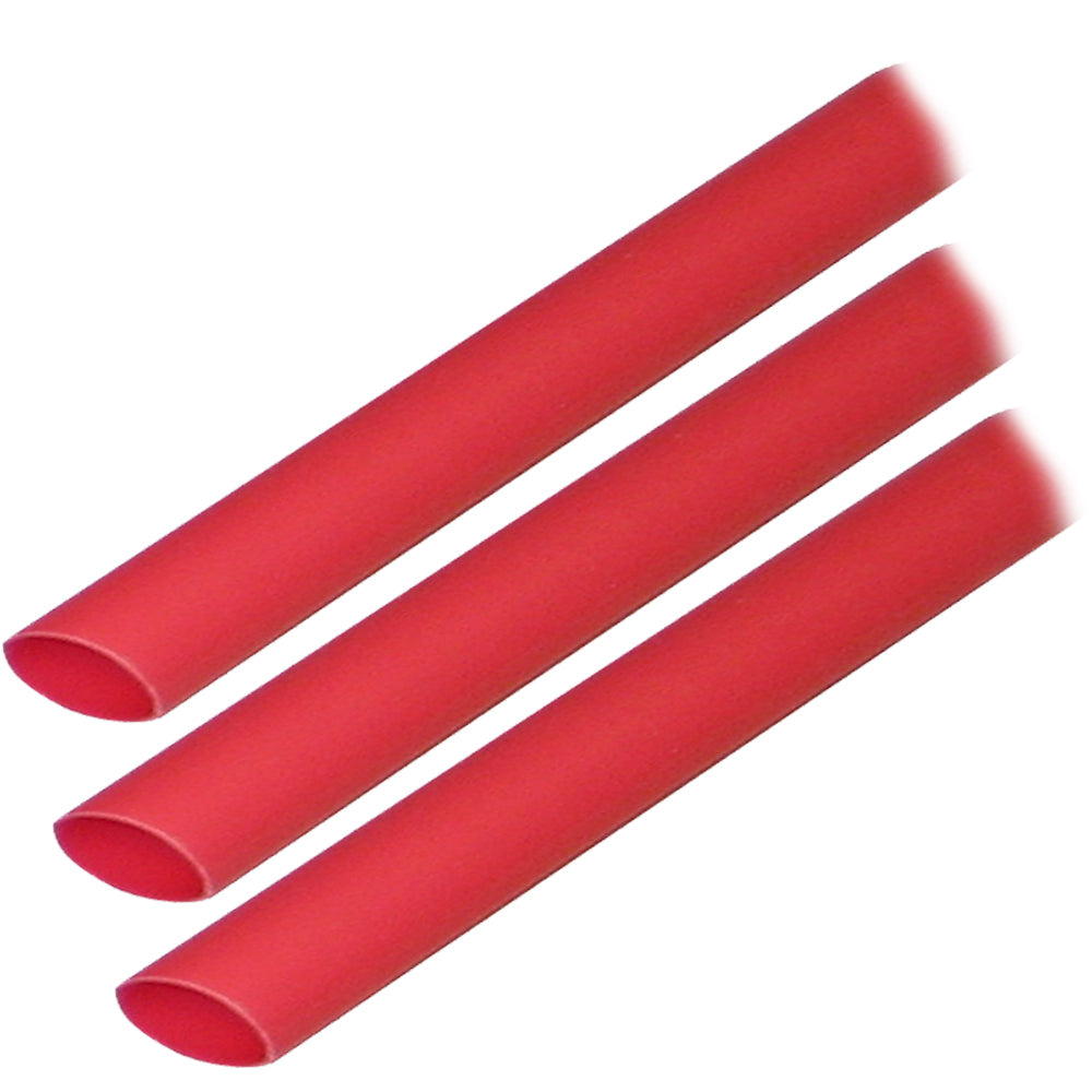 Ancor Heat Shrink Tubing 3/16" x 3" - Red - 3 Pieces [302603] - Premium Wire Management from Ancor - Just $3.99! Shop now at Brushy Creek Marine