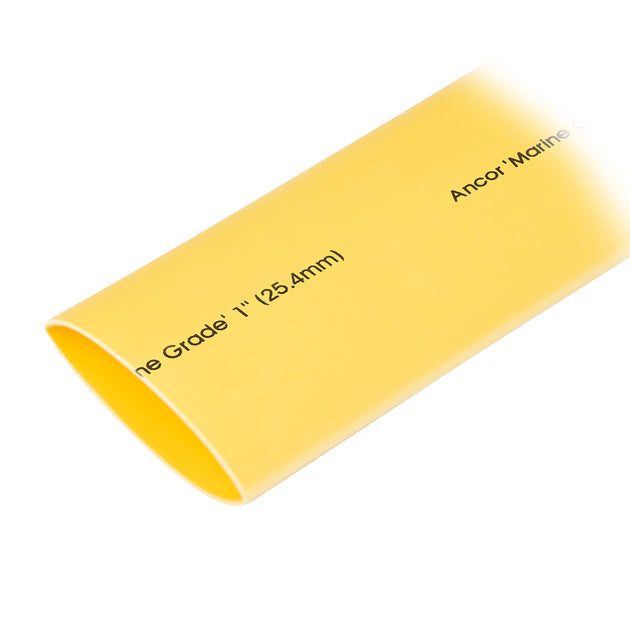 Ancor Heat Shrink Tubing 1" x 48" - Yellow - 1 Pieces [307948] - Premium Wire Management from Ancor - Just $43.99! Shop now at Brushy Creek Marine