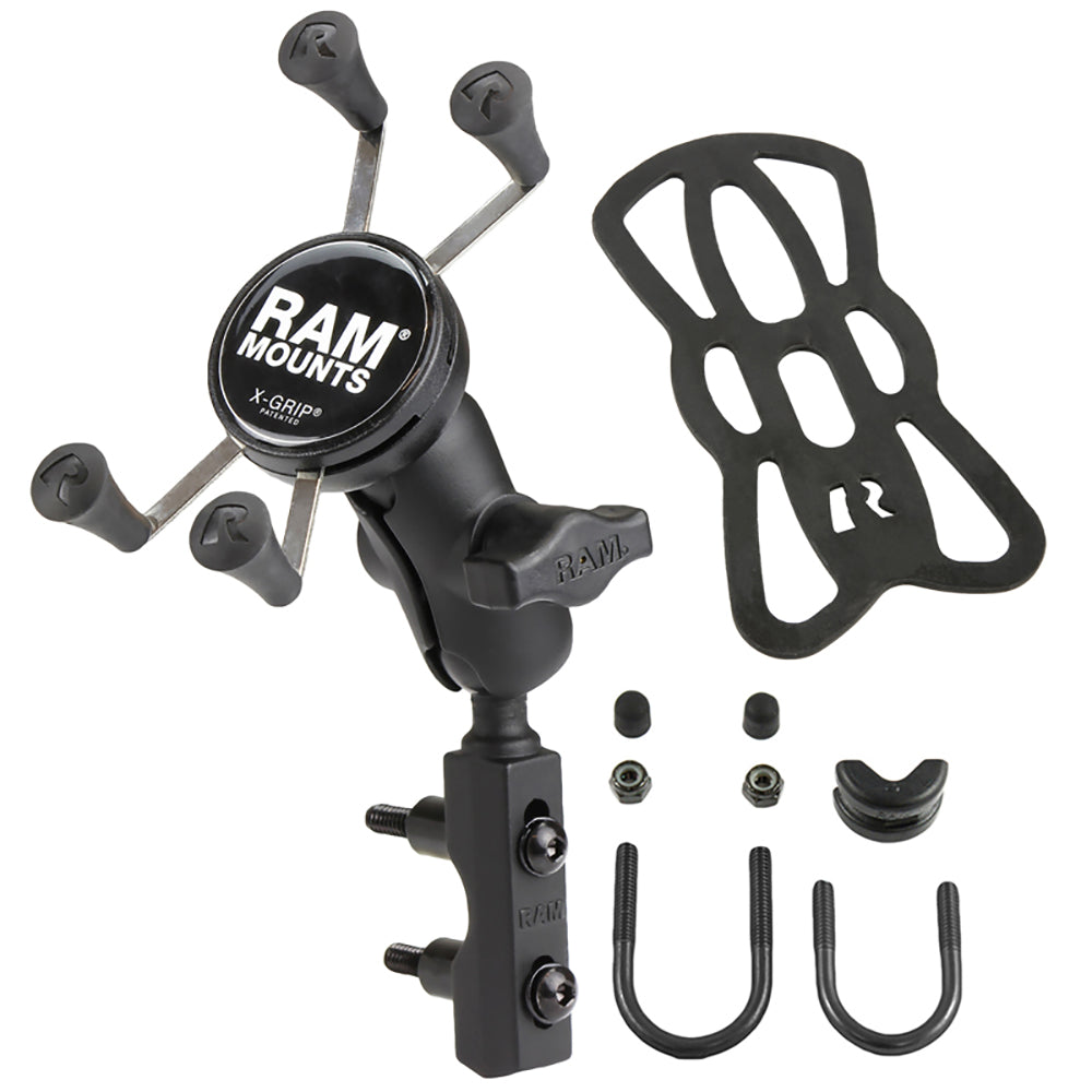RAM Mount X-Grip Phone Mount w/Motorcycle Brake/Clutch Reservoir Base [RAM-B-174-A-UN7U] - Premium Cell Phone Mounts from RAM Mounting Systems - Just $70.99! Shop now at Brushy Creek Marine