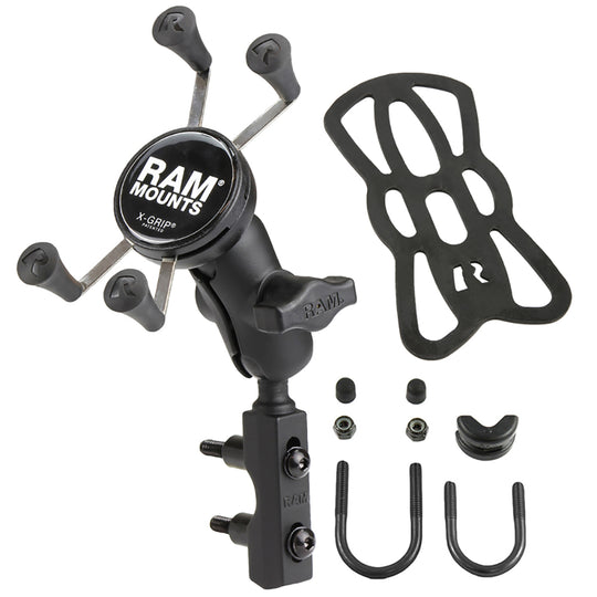 RAM Mount X-Grip Phone Mount w/Motorcycle Brake/Clutch Reservoir Base [RAM-B-174-A-UN7U] - Premium Cell Phone Mounts from RAM Mounting Systems - Just $70.99! Shop now at Brushy Creek Marine