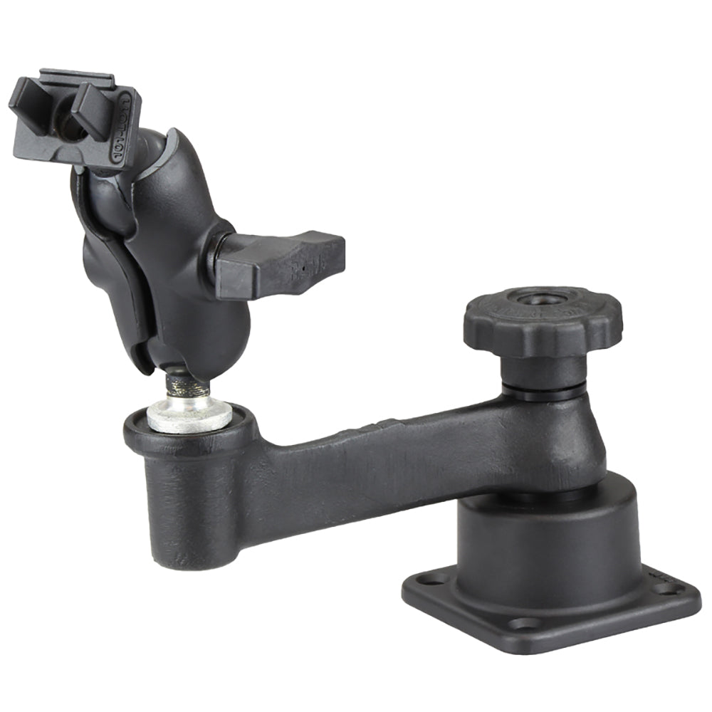 RAM Mount Horizontal Swing Arm Mount f/Lowrance Elite-5 Series [RAM-109H-2B-B-LO11] - Premium Marine Electronics Mounts from RAM Mounting Systems - Just $148.49! Shop now at Brushy Creek Marine