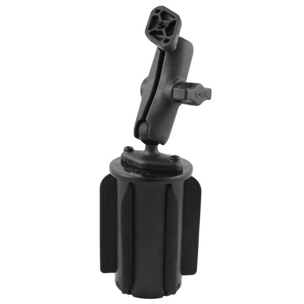 RAM Mount RAM-A-CAN II Universal Cup Holder Base w/Double Ball Mount [RAP-299-3-B-102U] - Premium Vehicle Mounts from RAM Mounting Systems - Just $53.99! Shop now at Brushy Creek Marine