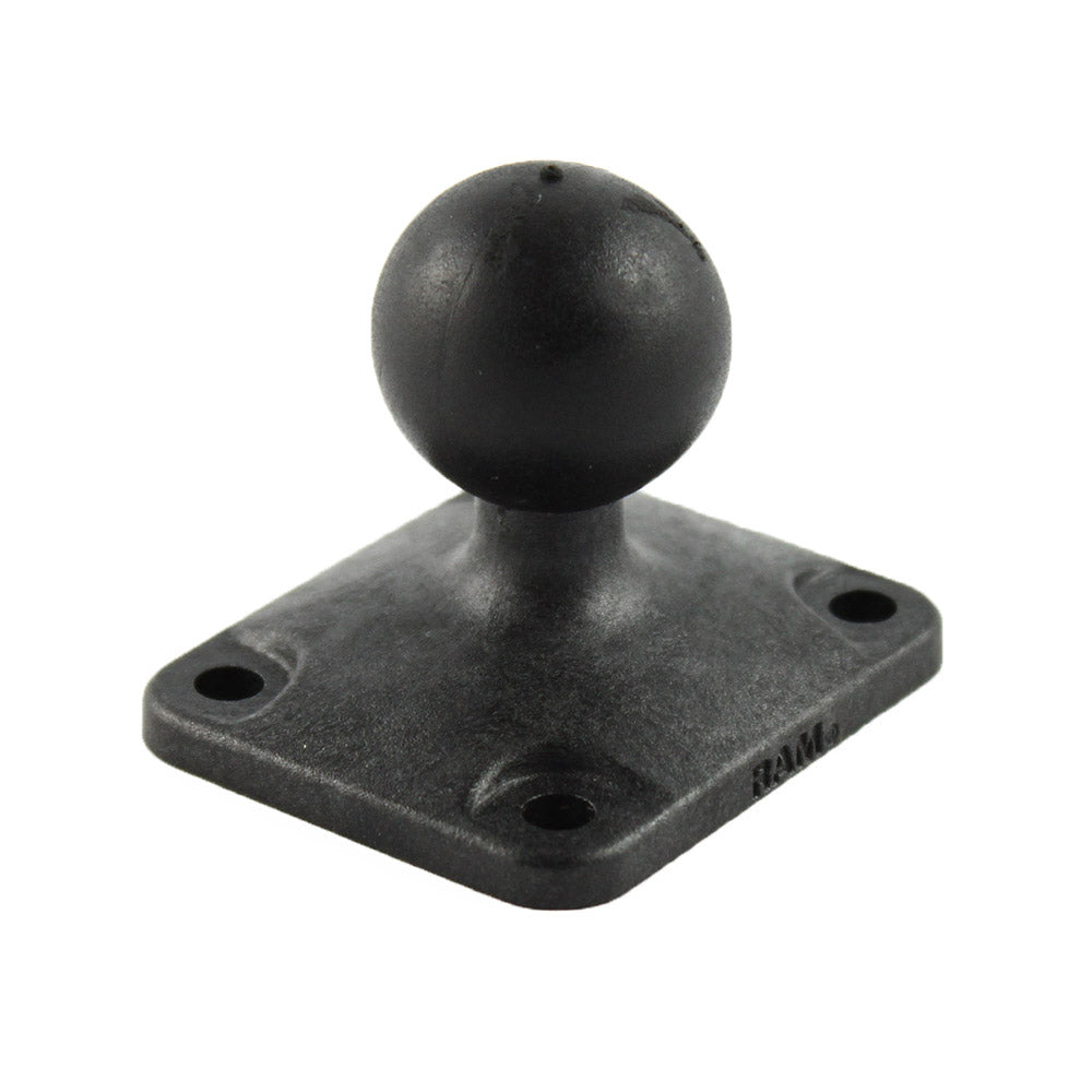 RAM Mount Composite Ball Adapter w/AMPS Plate [RAP-B-347U] - Premium Composite from RAM Mounting Systems - Just $7.49! Shop now at Brushy Creek Marine