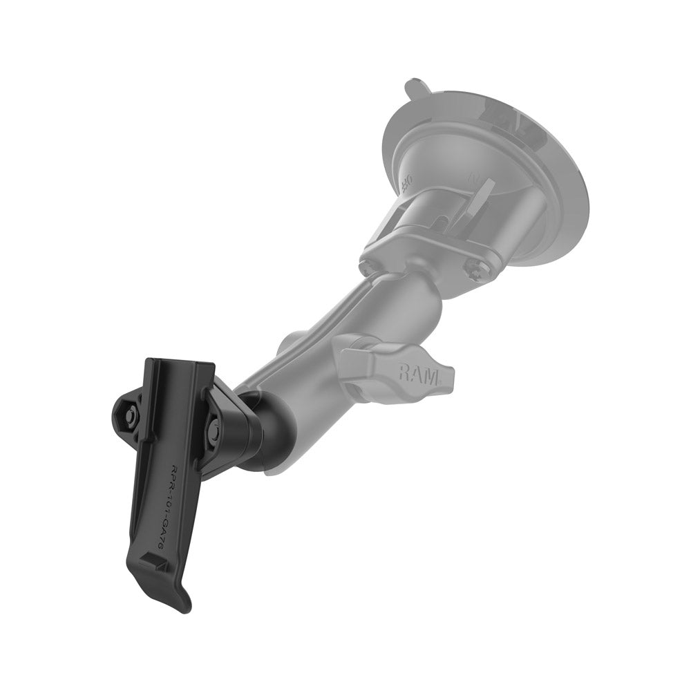 RAM Mount Spine Clip Holder w/Ball f/Garmin Handheld Devices [RAM-B-202-GA76U] - Premium GPS Mounts from RAM Mounting Systems - Just $14.99! Shop now at Brushy Creek Marine