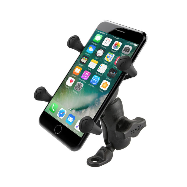 RAM MOUNT X-Grip Phone Mount w/9mm Angled Bolt Head Adapter [RAP-B-272-A-UN7U] - Premium Cell Phone Mounts from RAM Mounting Systems - Just $56.99! Shop now at Brushy Creek Marine