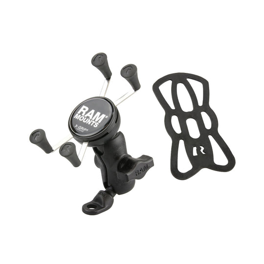 RAM MOUNT X-Grip Phone Mount w/9mm Angled Bolt Head Adapter [RAP-B-272-A-UN7U] - Premium Cell Phone Mounts from RAM Mounting Systems - Just $56.99! Shop now at Brushy Creek Marine