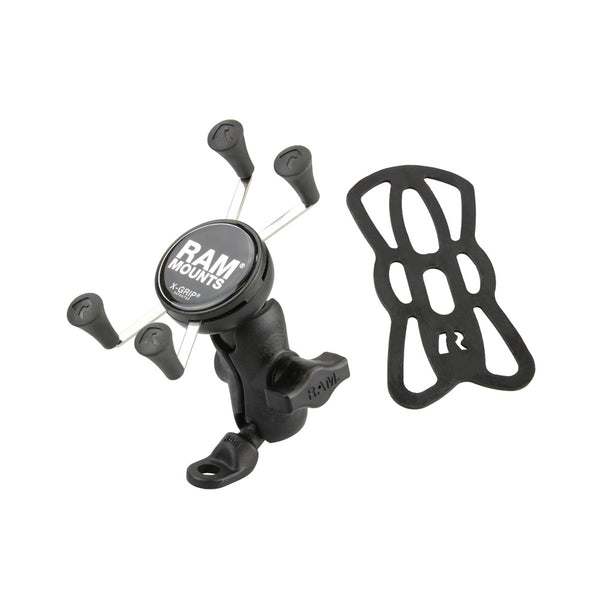 RAM MOUNT X-Grip Phone Mount w/9mm Angled Bolt Head Adapter [RAP-B-272-A-UN7U] - Premium Cell Phone Mounts from RAM Mounting Systems - Just $58.49! Shop now at Brushy Creek Marine