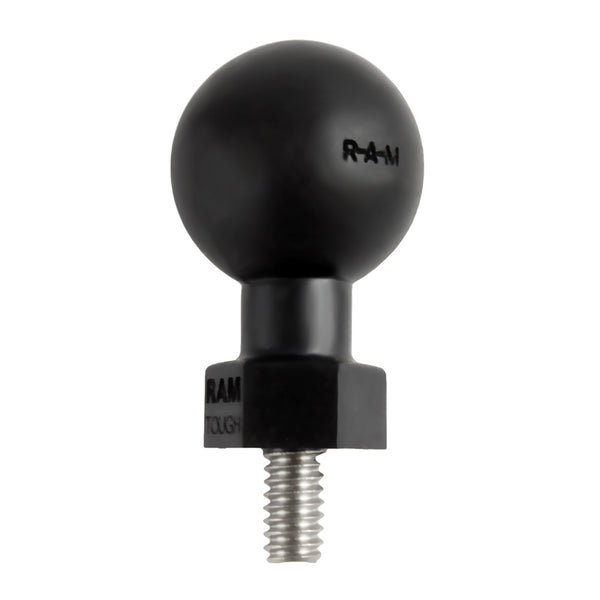 RAM Mount Tough-Ball w/1/4"-20 x .50" Threaded Stud [RAP-B-379U-252050] - Premium B Size from RAM Mounting Systems - Just $10.49! Shop now at Brushy Creek Marine