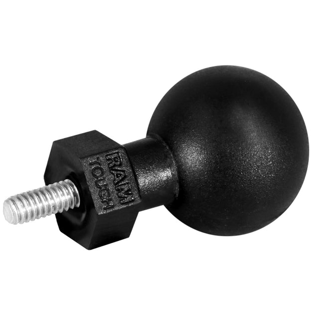 RAM Mount Tough-Ball w/M8-1.25 x 10mm Threaded Stud [RAP-379U-M812510] - Premium C Size from RAM Mounting Systems - Just $13.49! Shop now at Brushy Creek Marine